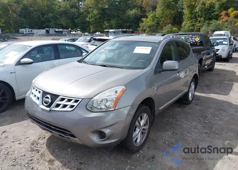 2012 Nissan Rogue Sv из США, поврежденный, VIN JN8AS5MV9CW713065
